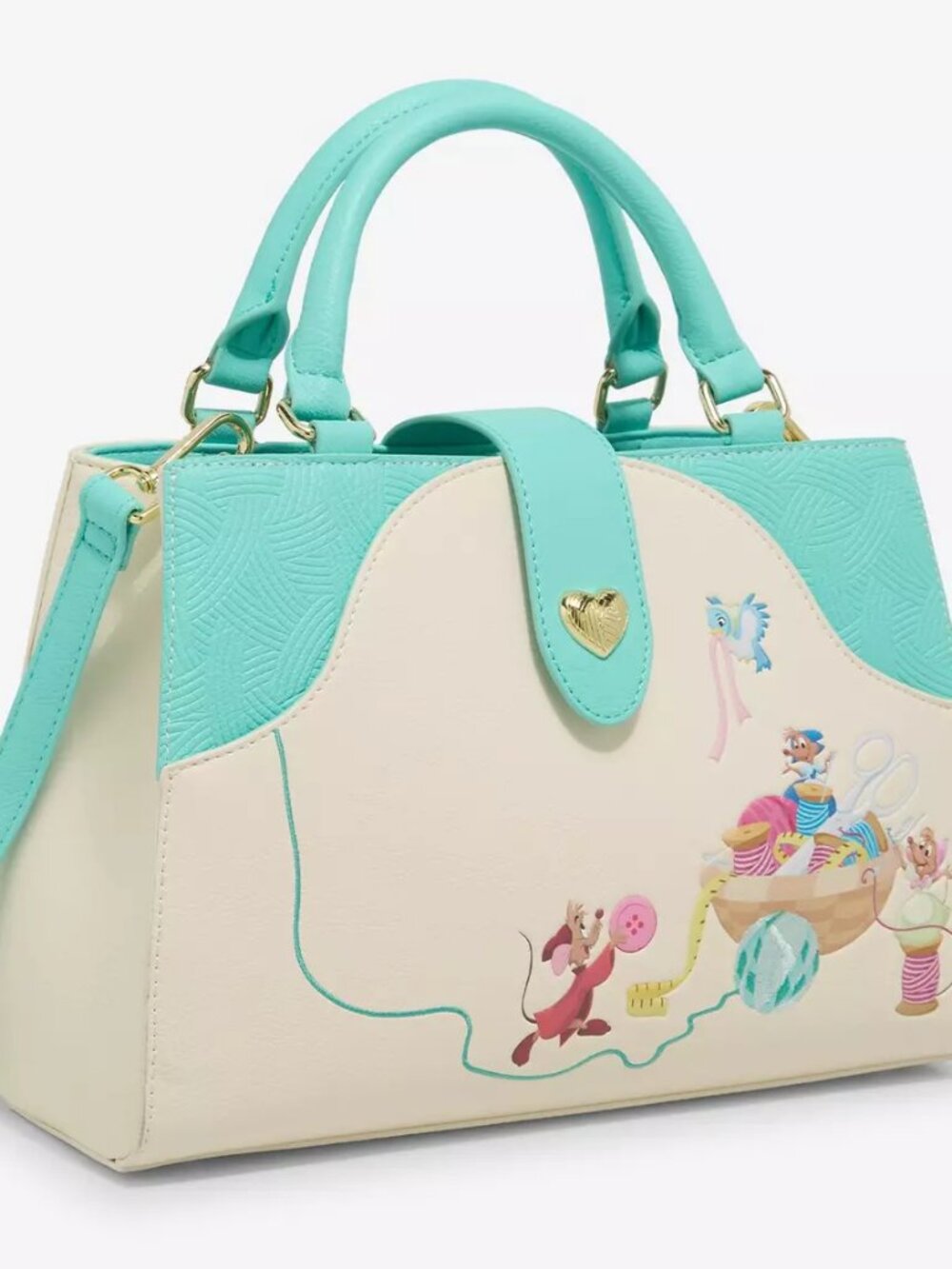 Loungefly Disney: Cinderella. Convertible Handle Purse to Crossbody Bag *NWT*